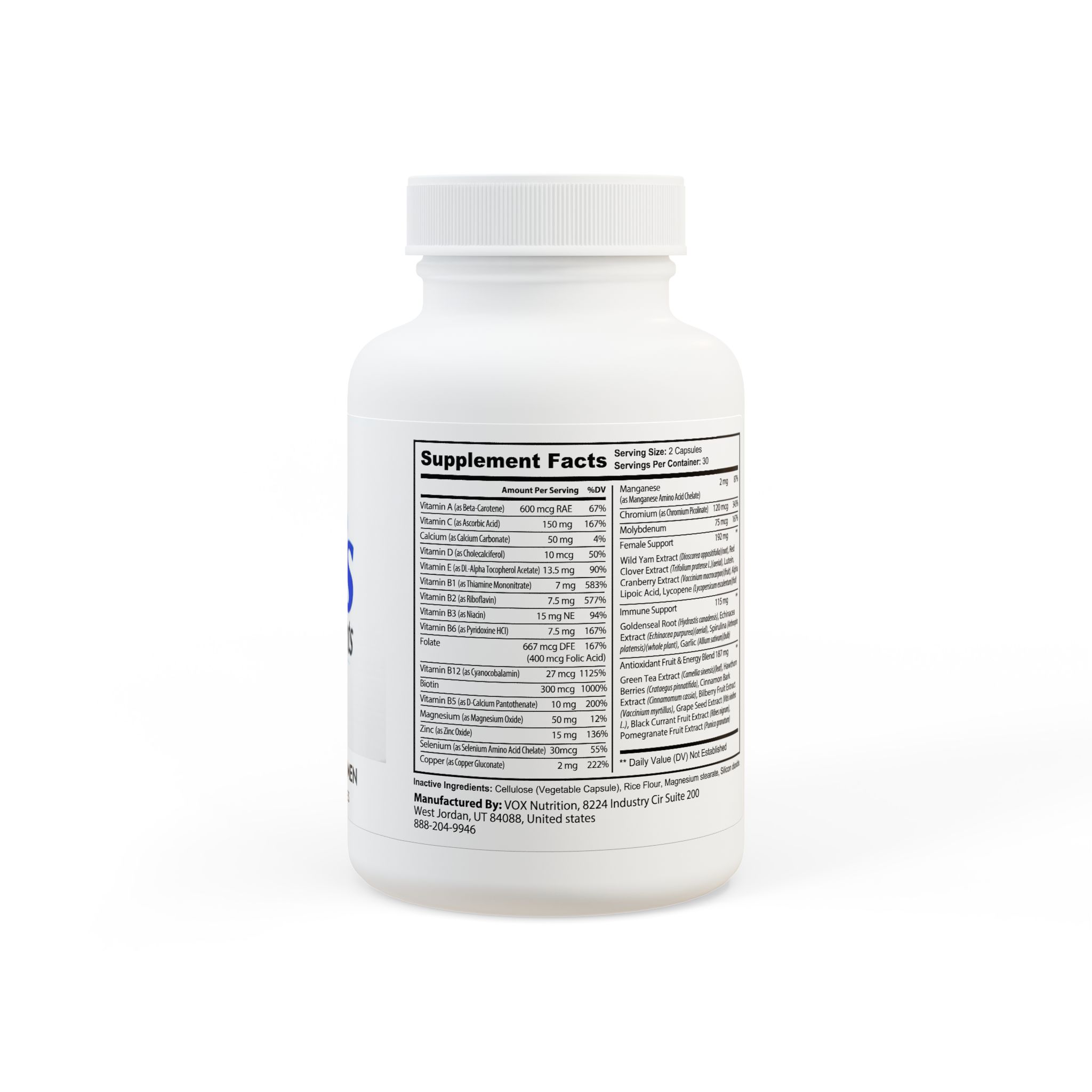 Multivitamin women