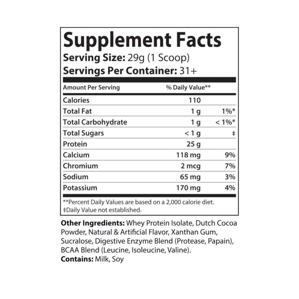 Whey Isolate Protein